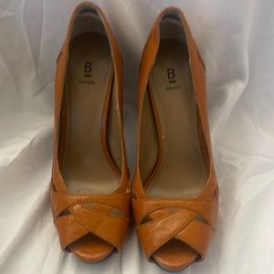 BAKER 3 1/2 inch Peep Toe Heels